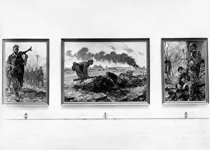 Kampf: Rudolf G. Werner paintings at the Great German Art