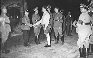 Divisions: Rudolf He?? with representatives of foreign NSDAP divisions