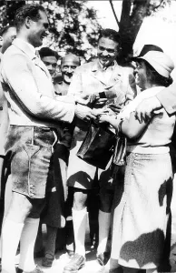 Strollers: Rudolf Hess, 1937