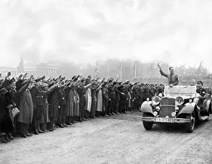 Theresienwiese: Rudolf Hess on the 1st May in Munich