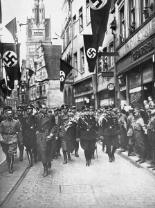 Muenster: Rudolf Hess in Muenster, 1936