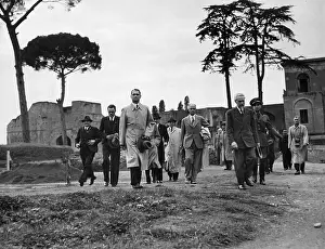 Clothed: Rudolf Hess private in Rome, 1937