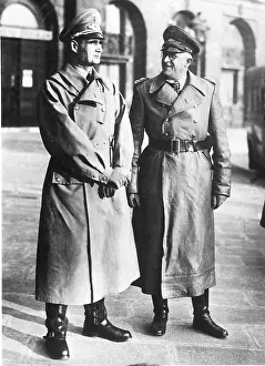 Vendome: Rudolf Hess with Robert Ritter von Greim, WW2