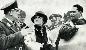 Hess: Rudolf Hess about to set off for Scotland, WW2