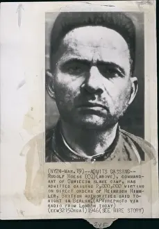 Handful: Rudolf Hoess, commandant of Auschwitz concentration camp
