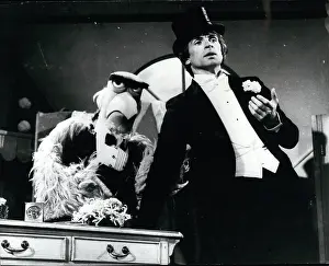 Insists: Rudolf Nureyev, ballet dancer, on The Muppet Show