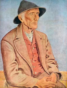 Deutschen: Rudolf Scheller (German, 1889-1984) PORTRAIT OF