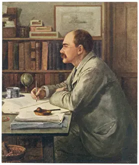 Rudyard: Rudyard Kipling at Desk