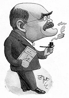 Lawson Wood (iln): Rudyard Kipling by Tom Hutt
