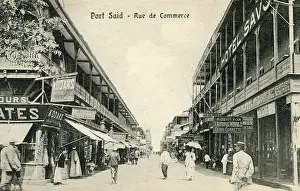 Terry Parker: Rue de Commerce, Port Said, Egypt