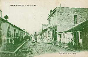 Souk: Rue du Kef, Souk El Arba (Jendouba), Tunisia, North Africa