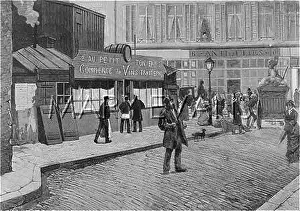Tonneau: RUE MAZANNE SCENE 1881