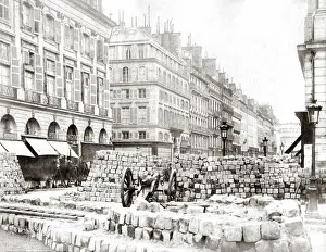Commune: Rue Royale, Paris Commune 1871