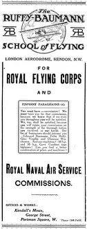 Baumann: The Ruffy-Baumann School Of Flying Hendon 1915
