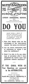 Ruffy: Ruffy-Baumann School Of Flying Hendon