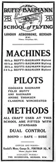 Ruffy: Ruffy-Baumann School Of Flying Hendon