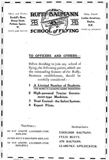 Ruffy: Ruffy-Baumann School Of Flying Hendon
