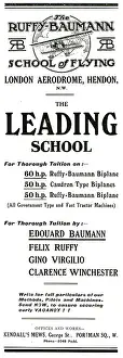 Ruffy: Ruffy-Baumann School Of Flying Hendon