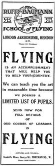 Ruffy: Ruffy-Baumann School Of Flying Hendon