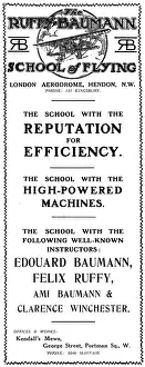 Ruffy: Ruffy-Baumann School Of Flying Hendon