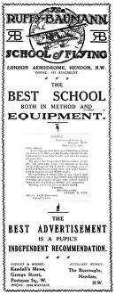 Baumann: Ruffy-Baumann School Of Flying Hendon