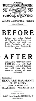 Baumann: Ruffy-Baumann School Of Flying Hendon