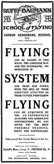 Baumann: Ruffy-Baumann School Of Flying Hendon