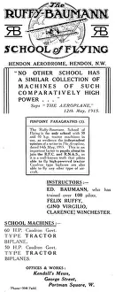 Baumann: Ruffy-Baumann School Of Flying Hendon