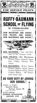 Baumann: Ruffy-Baumann School Of Flying Hendon