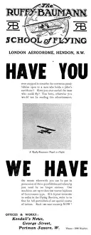 Baumann: The Ruffy-Baumann School Of Flying Hendon