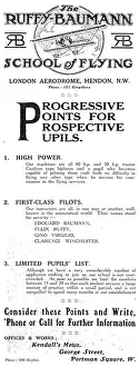 Baumann: The Ruffy-Baumann School Of Flying Hendon