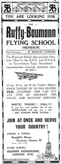 Baumann: The Ruffy-Baumann School Of Flying Hendon