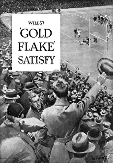 Flake: Rugby crowd in Gold Flake advertisement