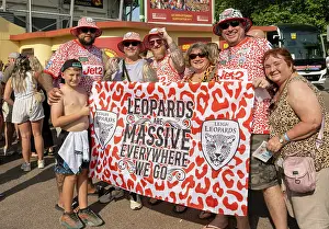 Supporters: Rugby fans, Gilbert Brutus Stadium, Perpignan, France