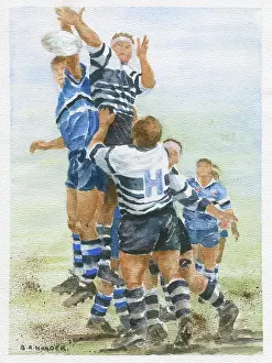 Line Out: Rugby Line-out