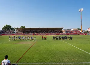 Pitch: Rugby match, Gilbert Brutus Stadium, Perpignan, France