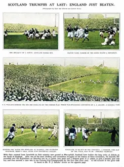 Murrayfield: Rugby at Murrayfield stadium, Scotland