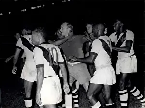 Scuffle: Rugby - Soccer