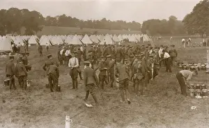 Cannock: Rugeley Army Camp, Cannock Chase, Staffordshire, WW1