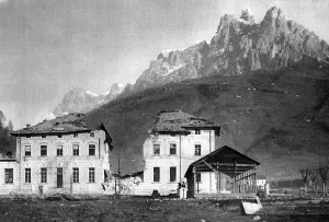 Soca: Ruin on the Italian front during the First World War