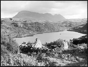 Sutherlandshire: RUINED CROFT. SCOTLAND