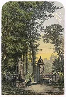 RUINED HALL & GATES