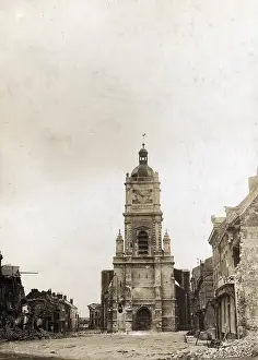 Arras: The ruined Lens on the Western Front, 1917