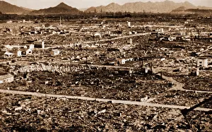 Wordly: Ruins after the atomic bomb, Hiroshima, Japan