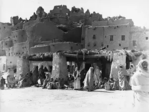 Belonged: Ruins of a former Berber castle, 1936