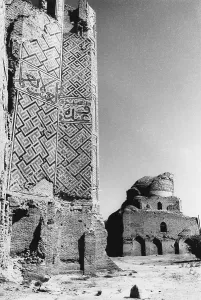 Tamerlane: Ruins of Bibi-Hanim mosque, Samarkand