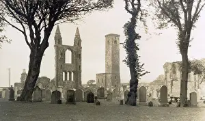 Regulus: Ruins of Cathedral & Chapel of St Regulus, St Andrews, Fife