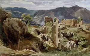 Albani: Ruins in the Colli Albani