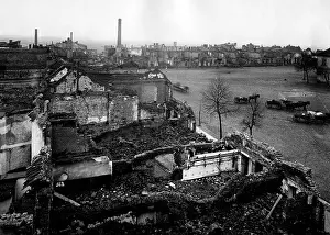 Soldau: Ruins in East Prussia, 1914