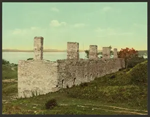 C1902: Ruins of Fort Frederick, Crown Point, N.Y